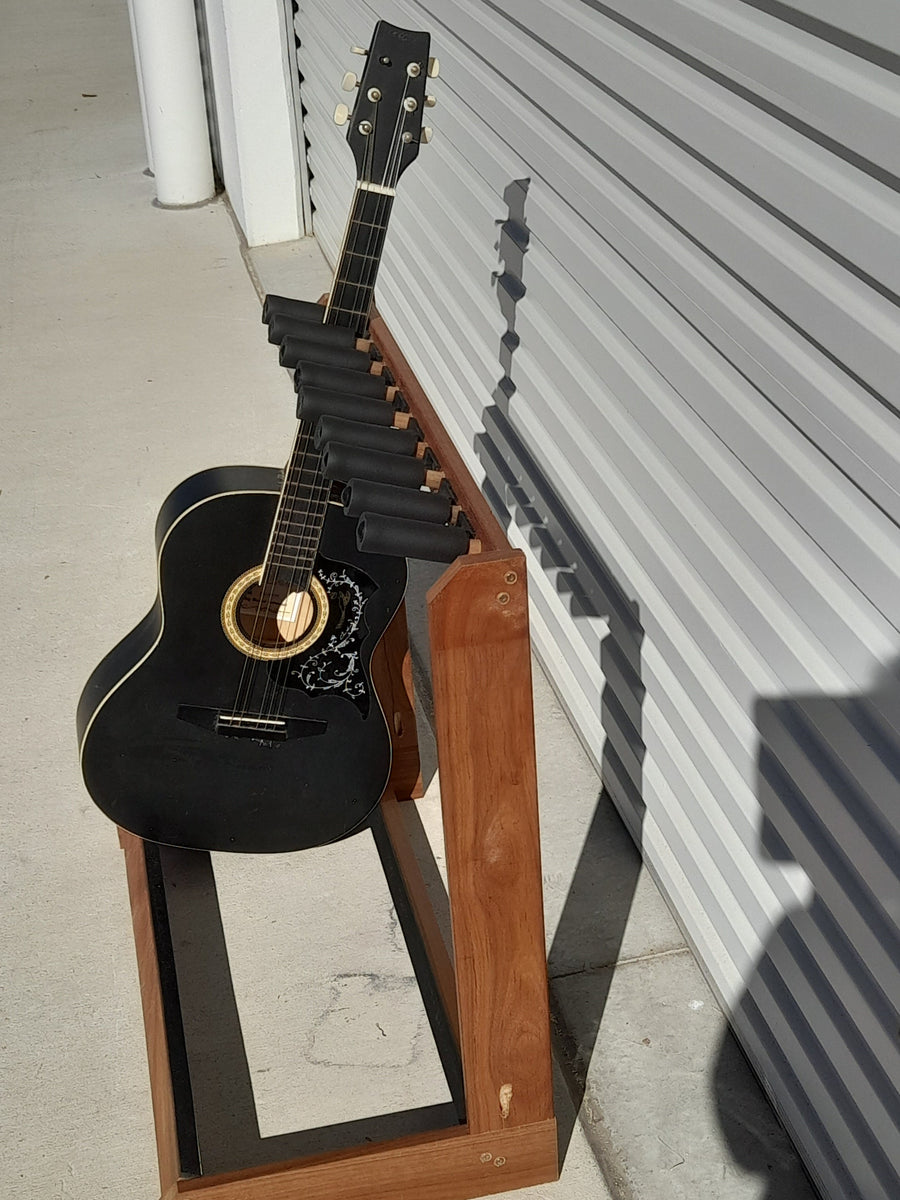 6 Guitar Rack Hardwood – Eco Racks