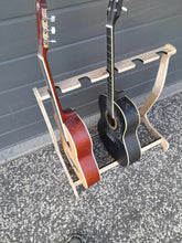 Load image into Gallery viewer, SOLDOUT AT THE MOMENT Guitar Rack for 4 Acoustic Guitars - 15cm gaps