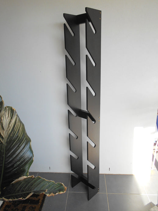 Skateboard Wall Rack for 7 surfskate boards