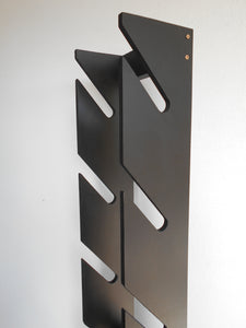 Skateboard Wall Rack for 7 surfskate boards