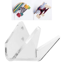 Load image into Gallery viewer, Acrylic Skateboard Wall Mount Display Rack